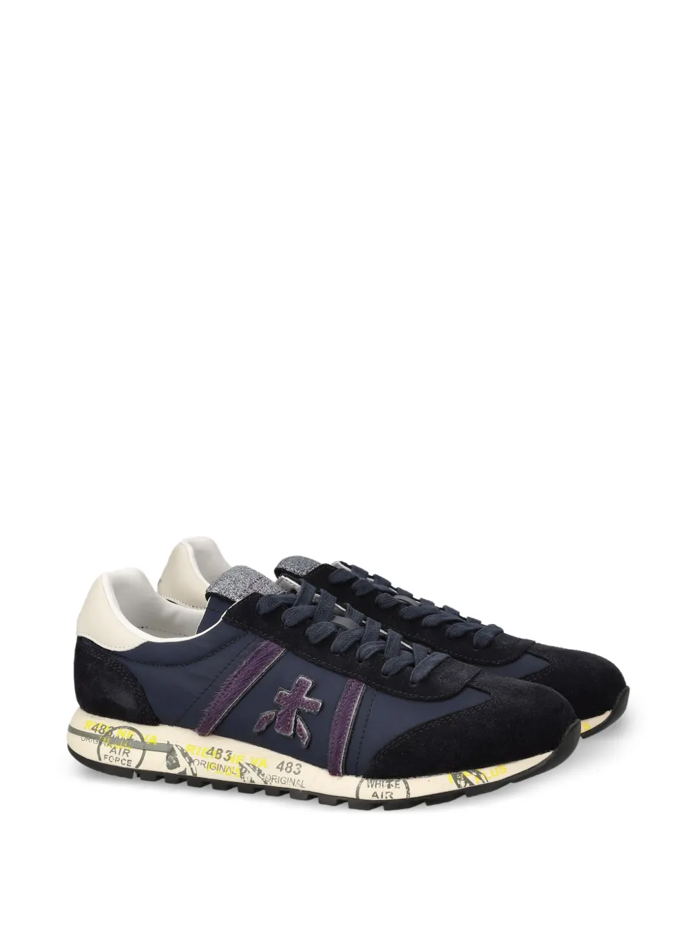 Premiata Lucyd sneakers met applicatie - Blauw