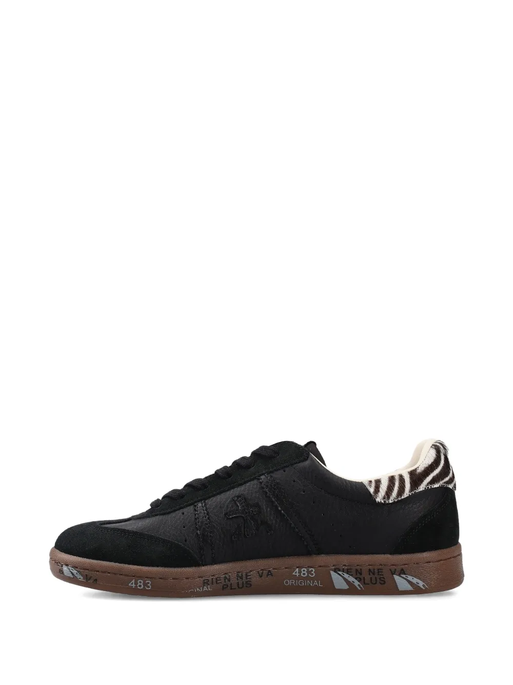 Premiata Bonnied leren sneakers Zwart
