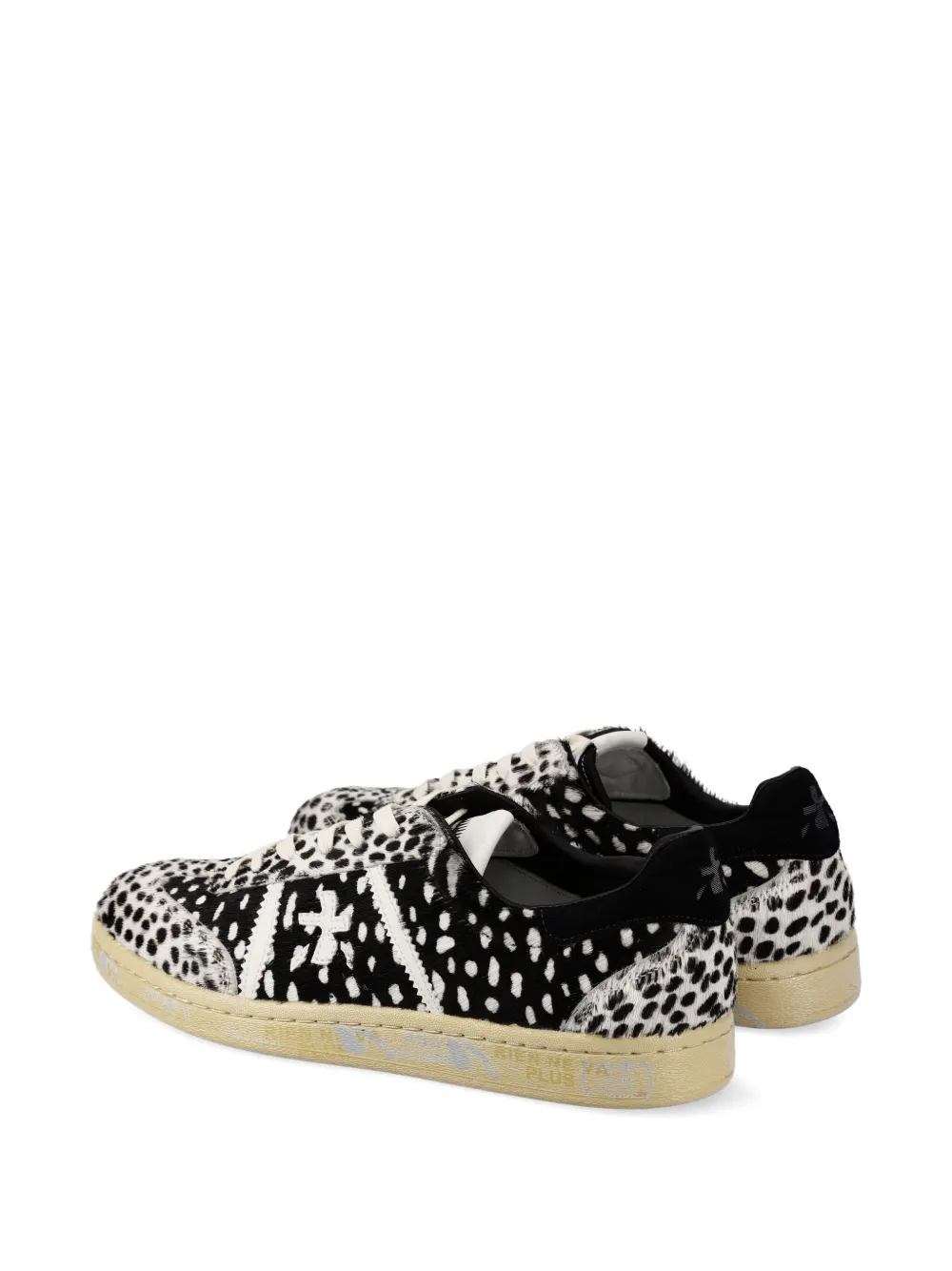 Premiata Bonnied Lace-up Sneakers In Black