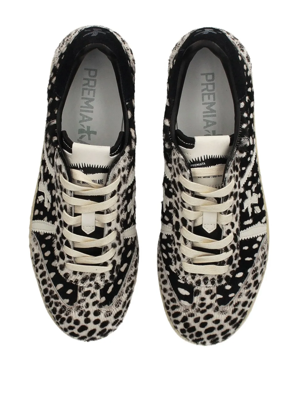 Premiata Bonnied Lace-up Sneakers In Black