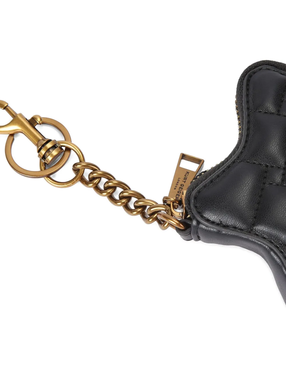 Kurt Geiger London star-shape wallet - Zwart