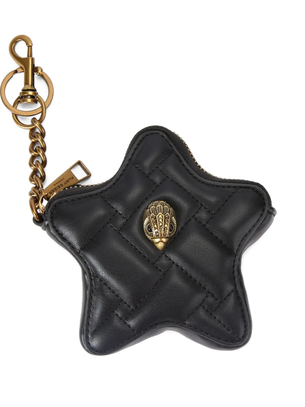 Kurt Geiger London star-shape wallet | Black | Image 1
