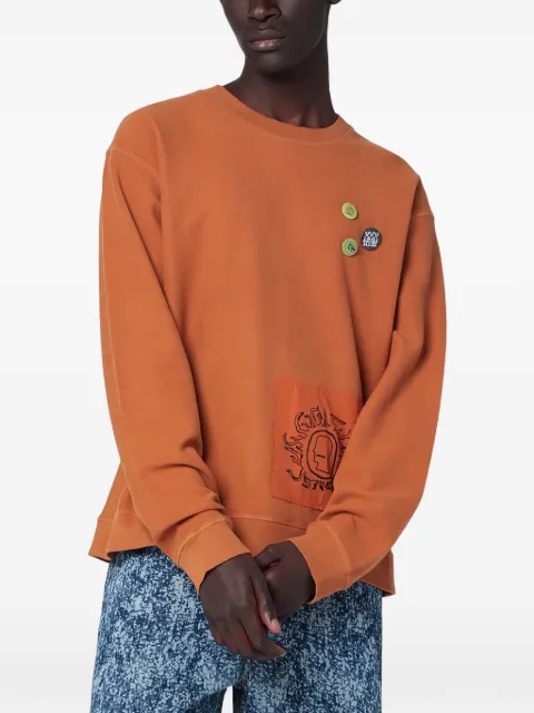 Brain Dead sweat à appliqués