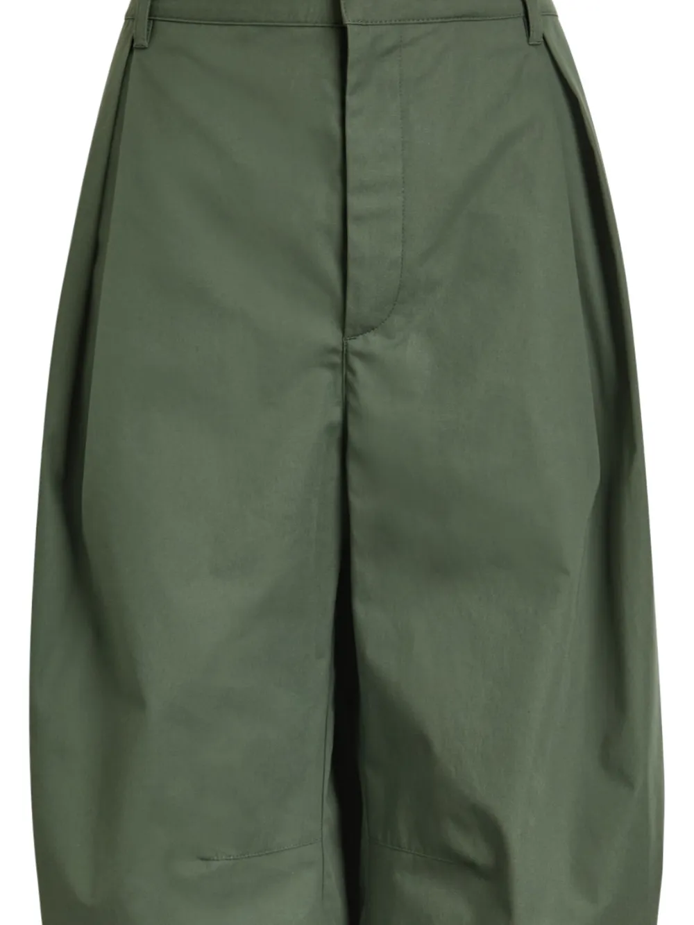 ARMARIUM Arielle plooibroek met vlakken - Groen