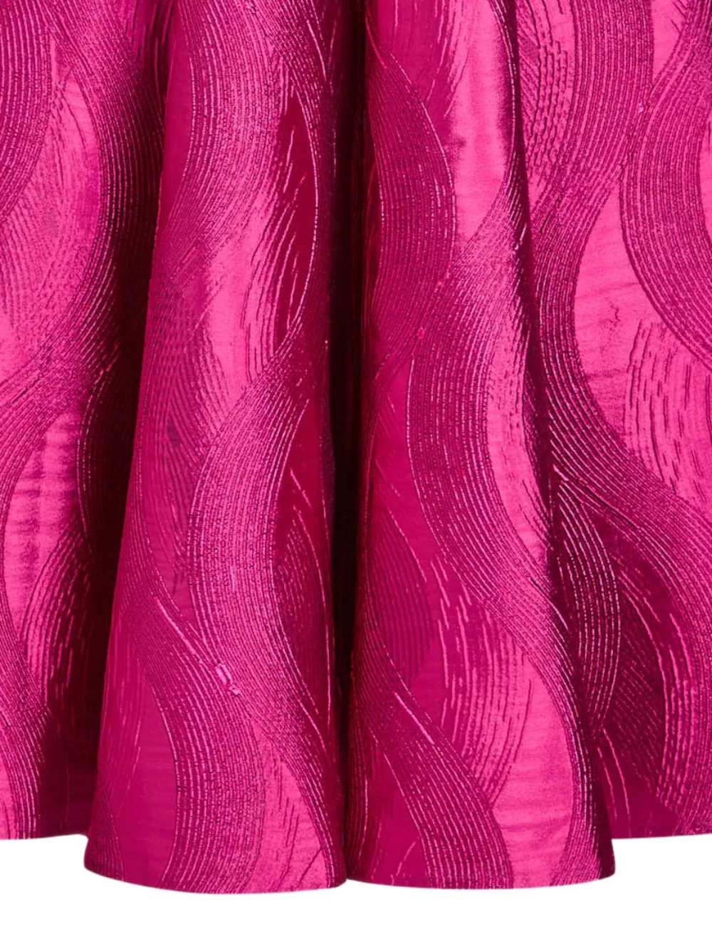 Talbot Runhof Midi-jurk met boothals - Roze