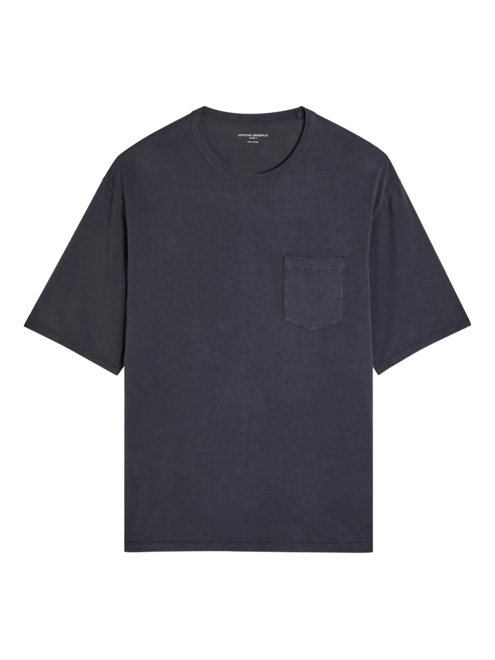 Officine Generale Benny pocket T-shirt - Grijs