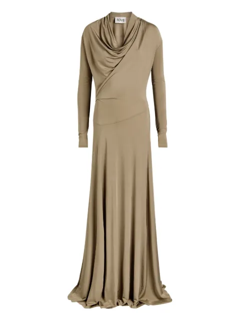TOVE Vevina cowl-neck maxi dress