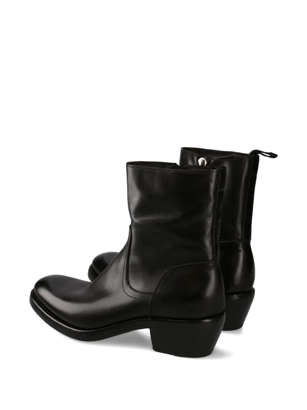 Premiata leather boots Zwart