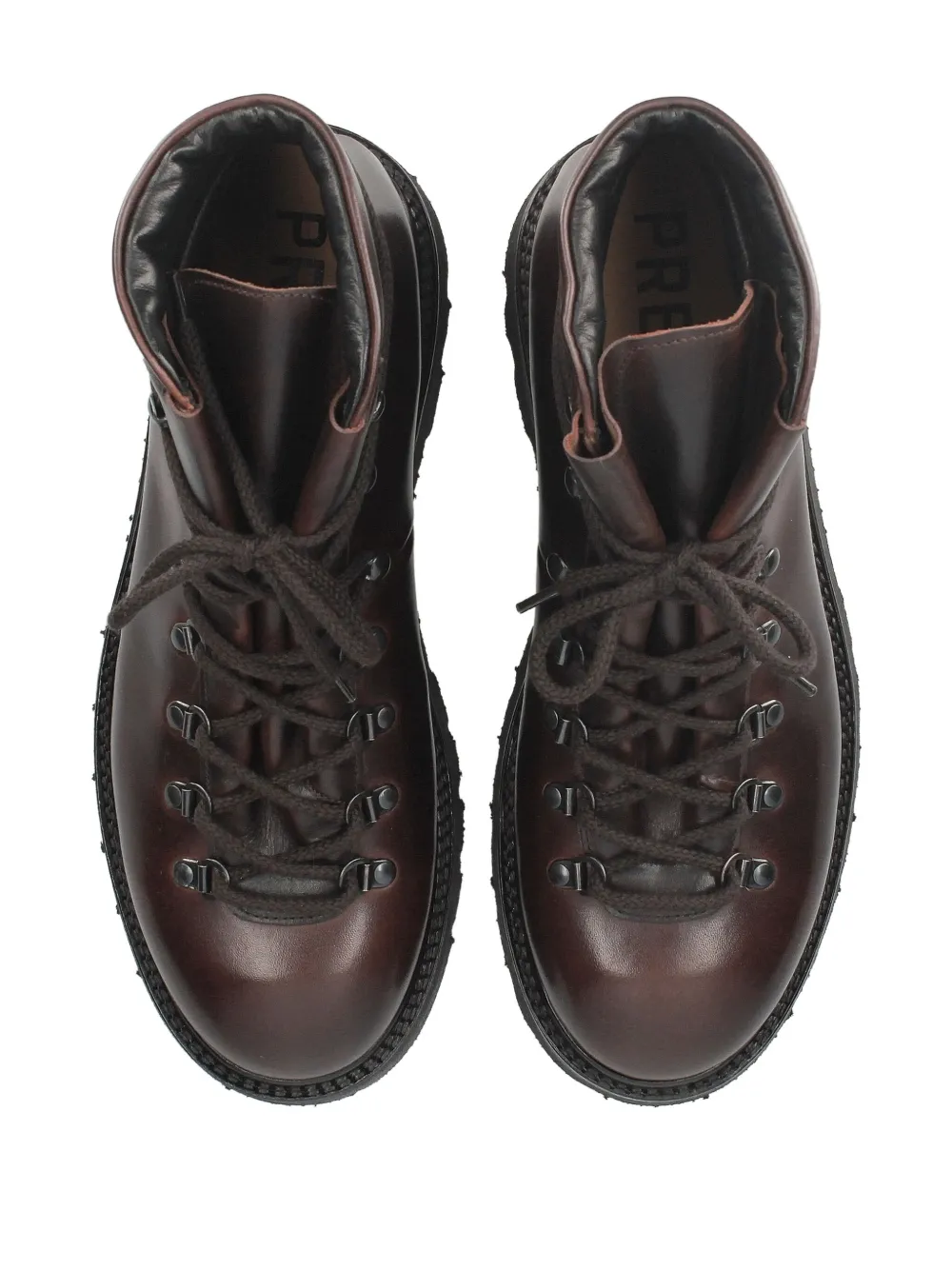 Premiata leather lace-up boots Bruin