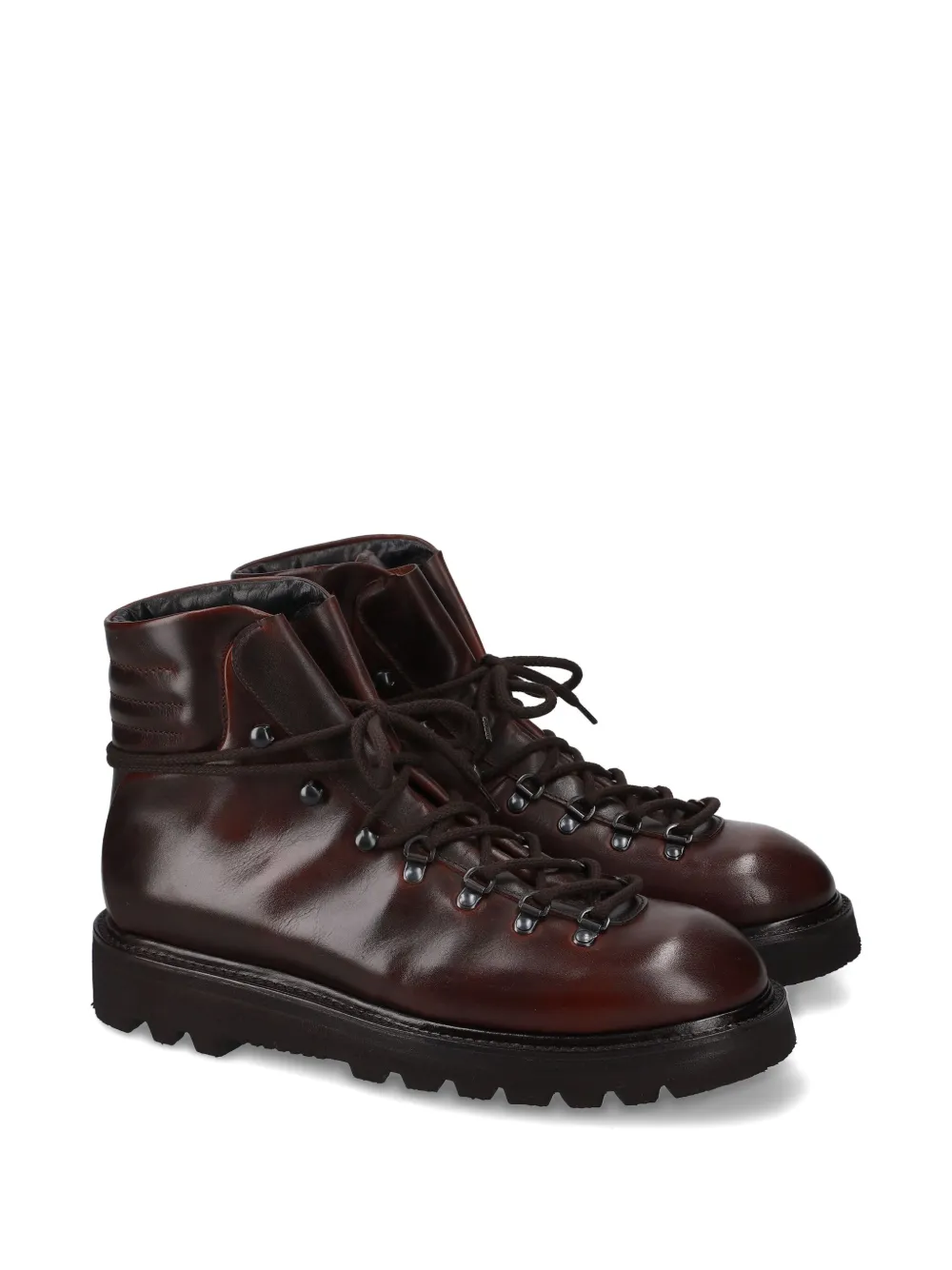 Premiata leather lace-up boots Bruin
