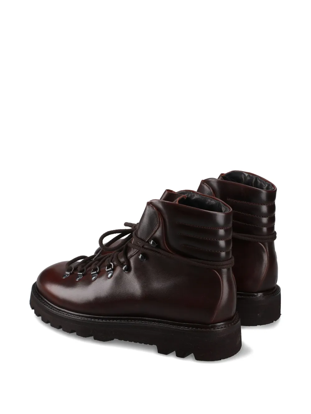 Premiata leather lace-up boots Bruin