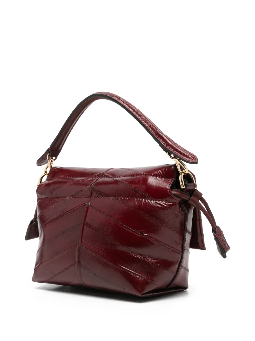 FENDI logo-plaque tote bag - Rood