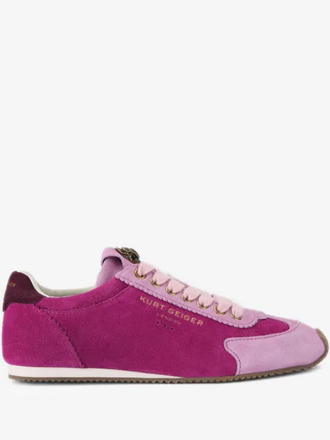 Kurt Geiger London eagle-appliqué lace-up sneakers