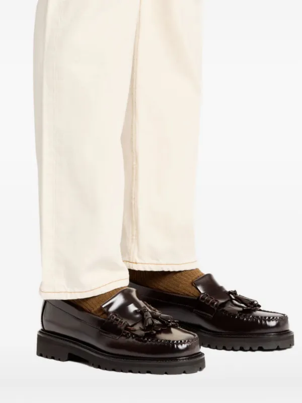 G.H.Bass Weejuns Layton II Kiltie Loafers | Brown | FARFETCH