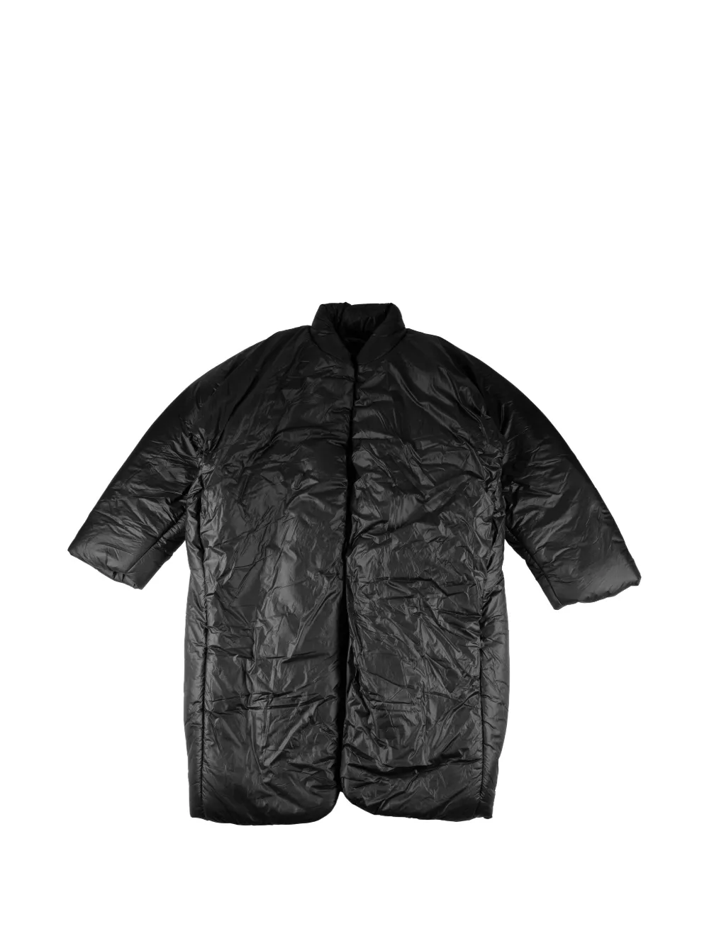YEEZY GAP ENGINEERED BY BALENCIAGA long round puffer jacket - Nero