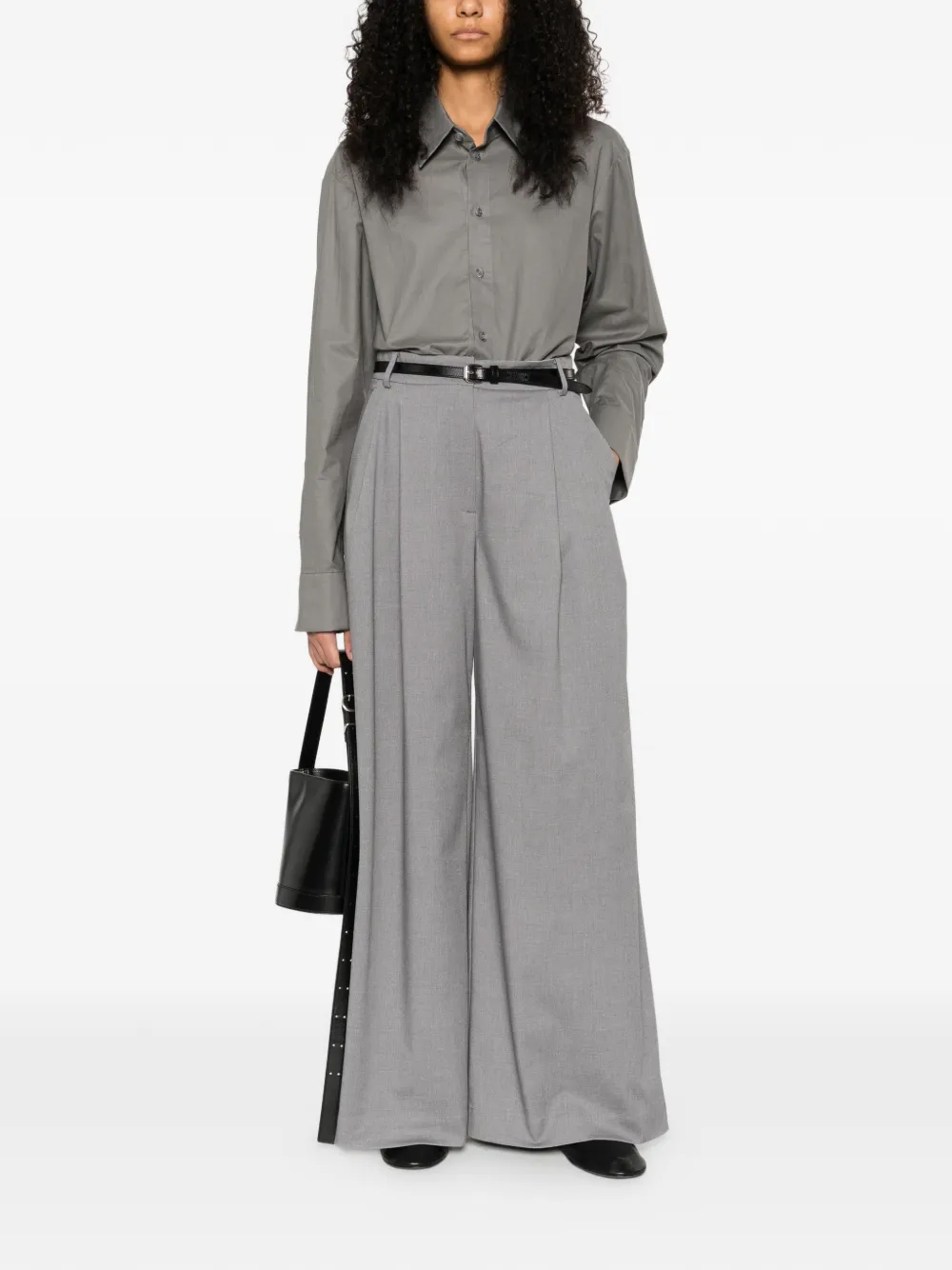 A.M.G. long-sleeve shirt - Grijs