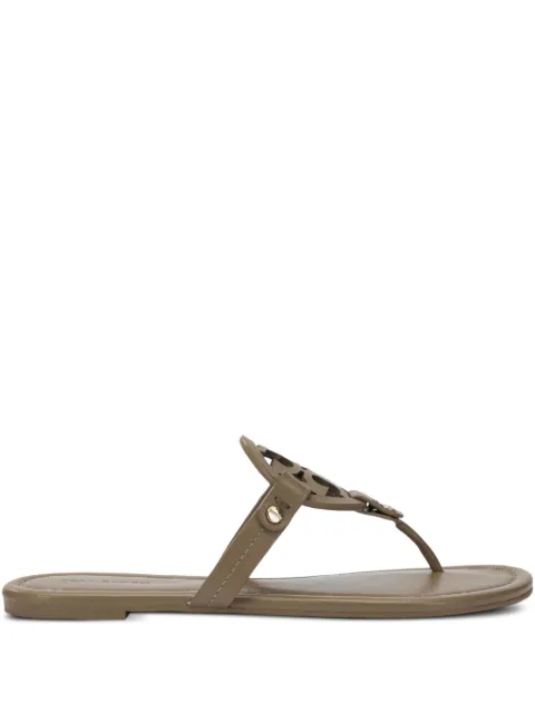 Tory Burch Miller cut-out leather flat sandals