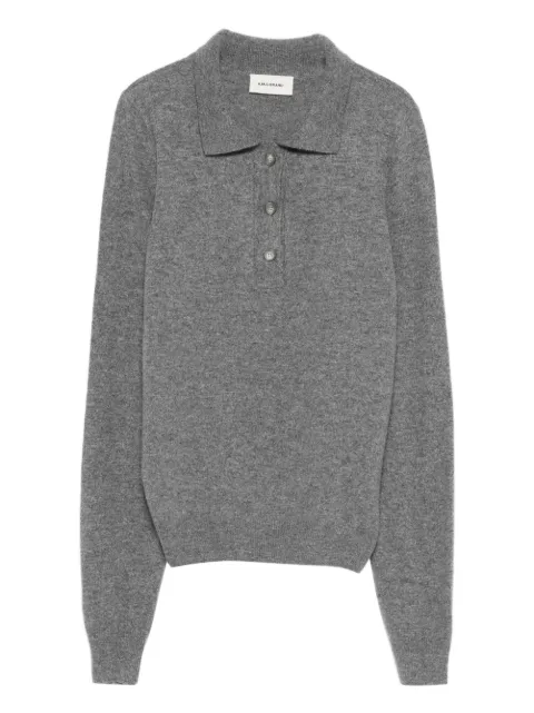A.M.G. wool polo top