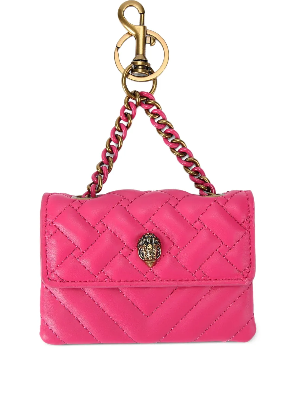 Kurt Geiger London quilted-design wallet | rose | Image 1
