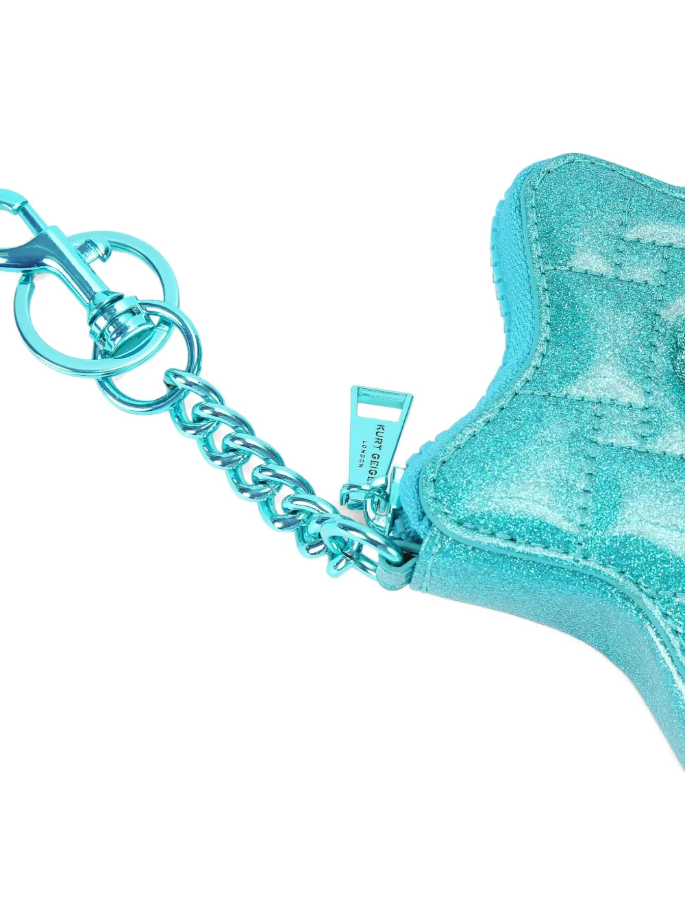 Kurt Geiger Star-shape Wallet In Blue