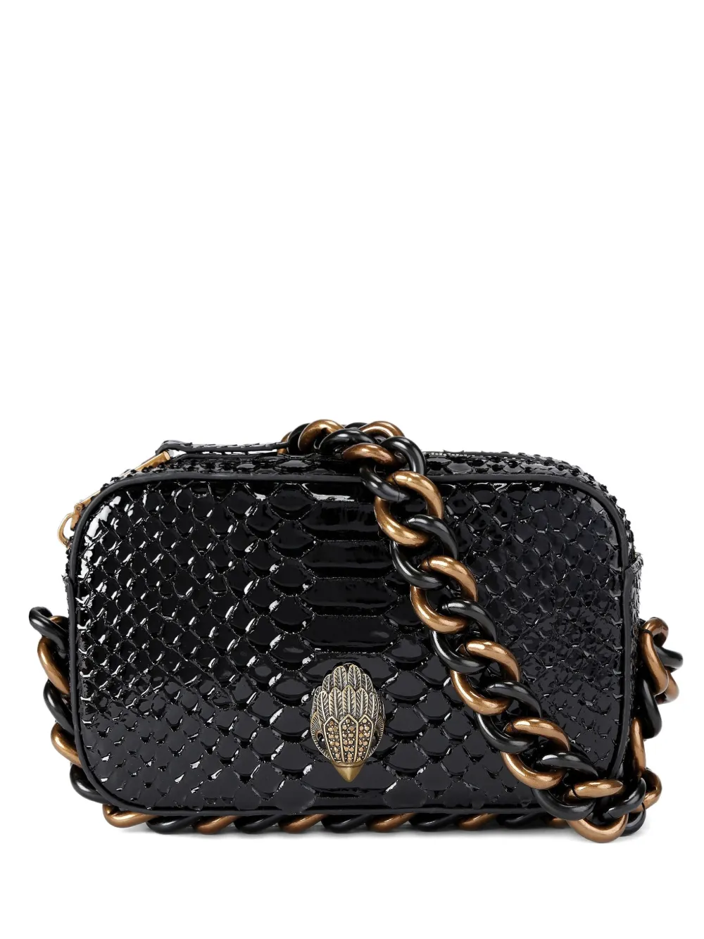 Kurt Geiger London chain-strap crossbody bag - Nero