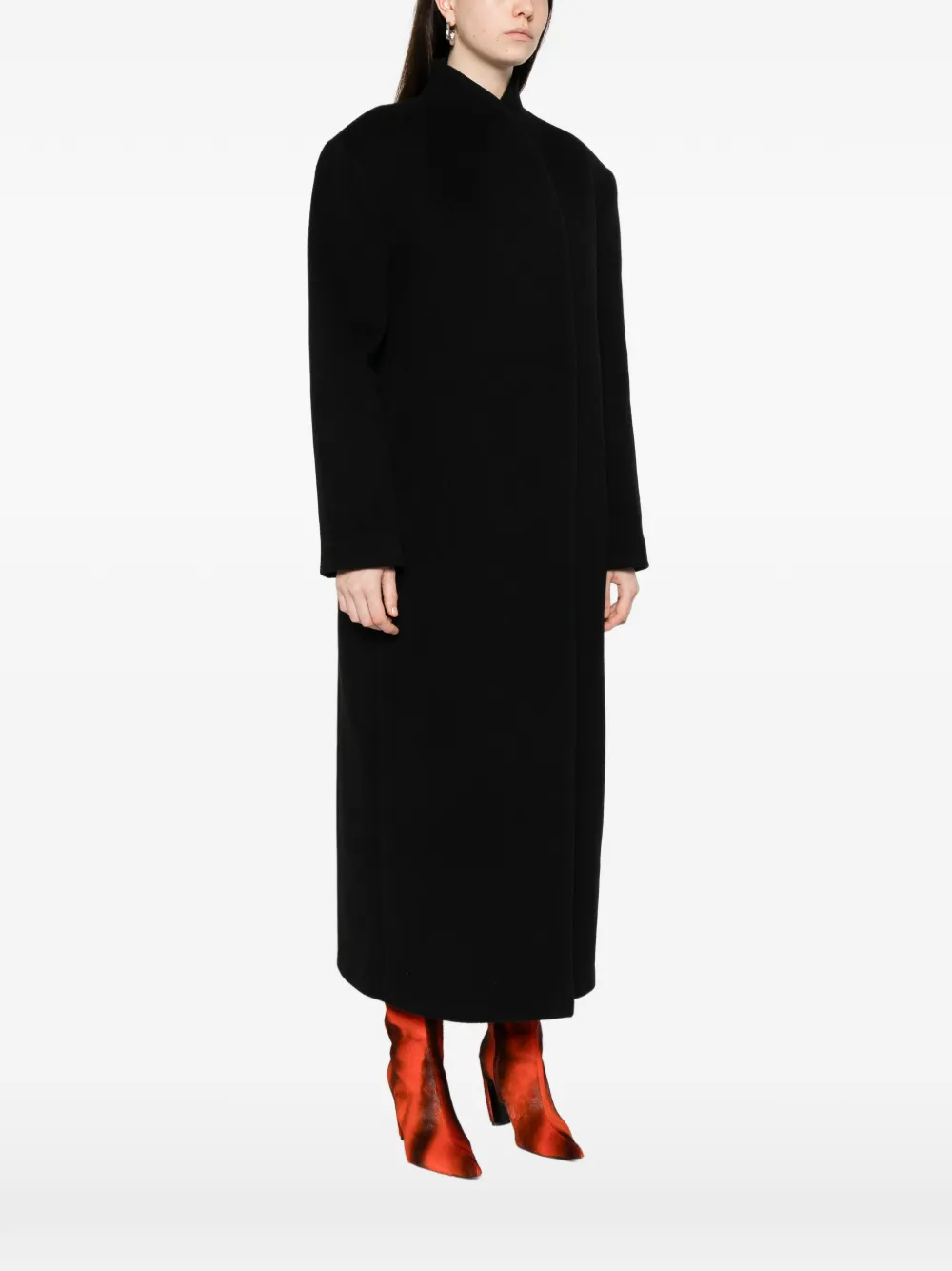  A.m.g. Cashmere Coat - Black 