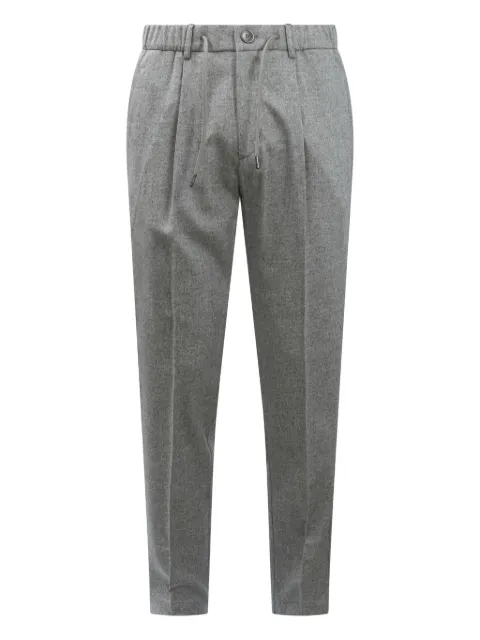 Herno drawstring pleated trousers