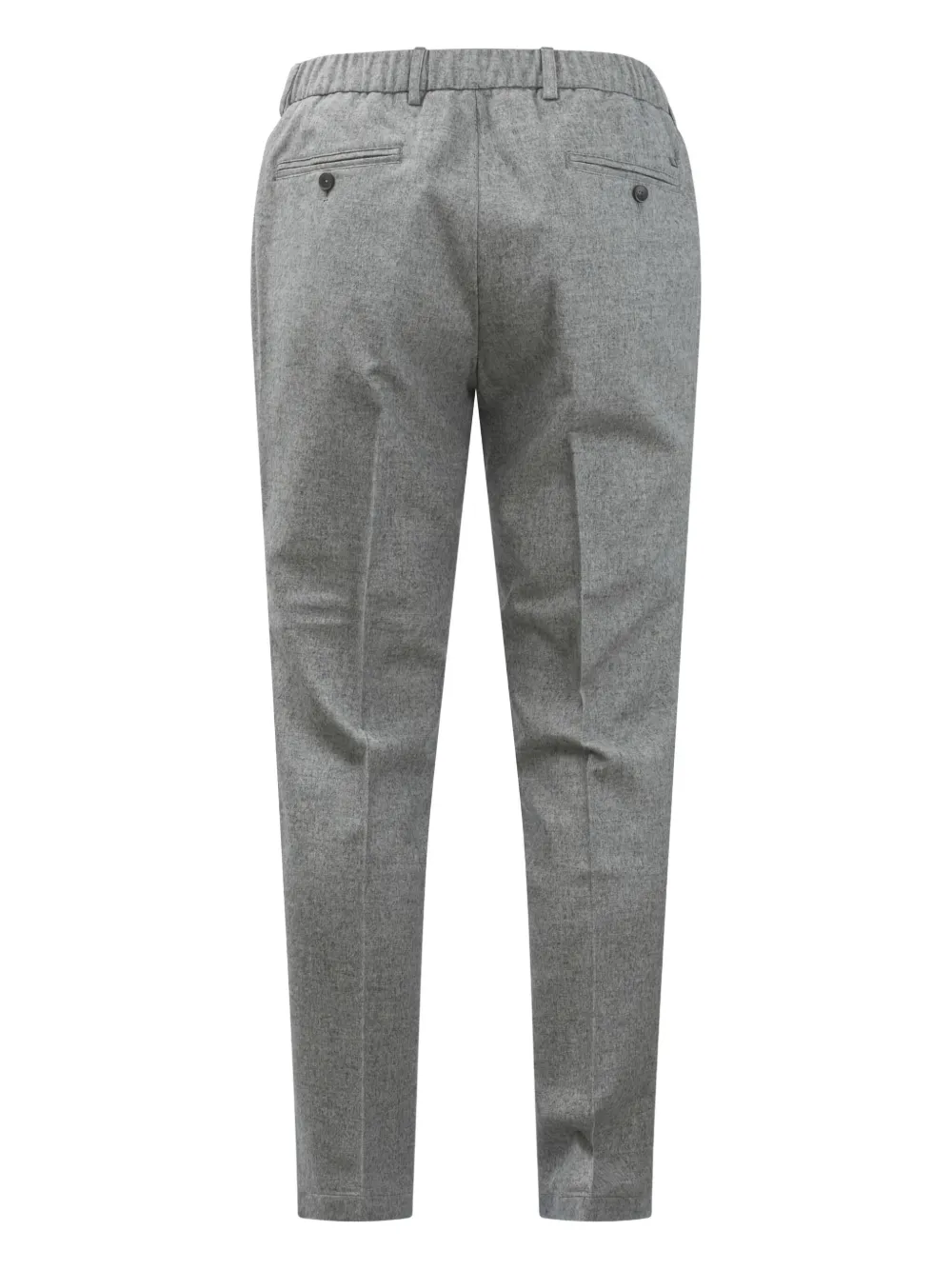 Herno Drawstring Pleated Trousers In Gray