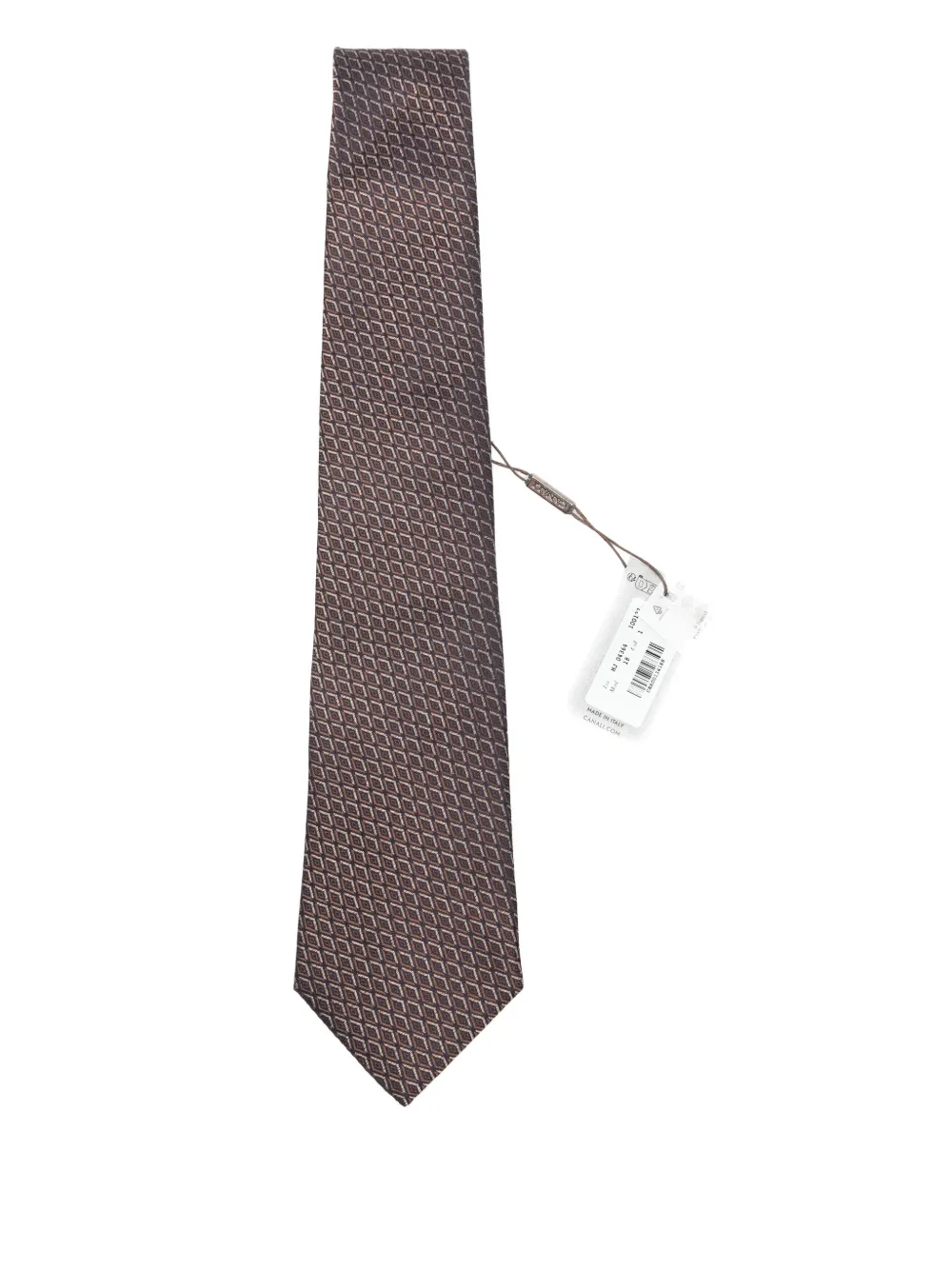 Canali patterned tie | Blue | Image 1