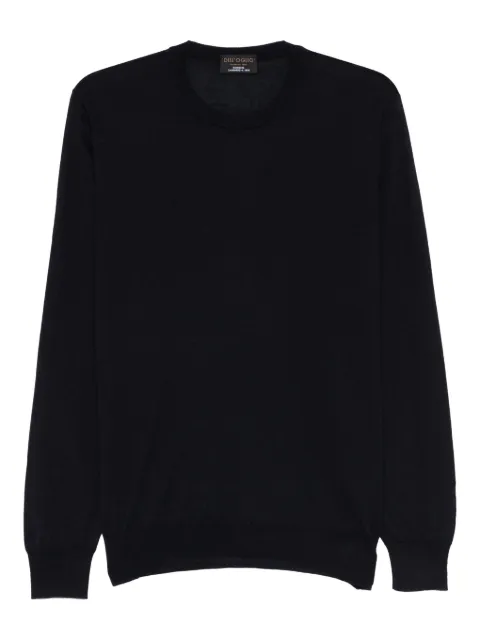 Dell'oglio panelled crew neck sweater