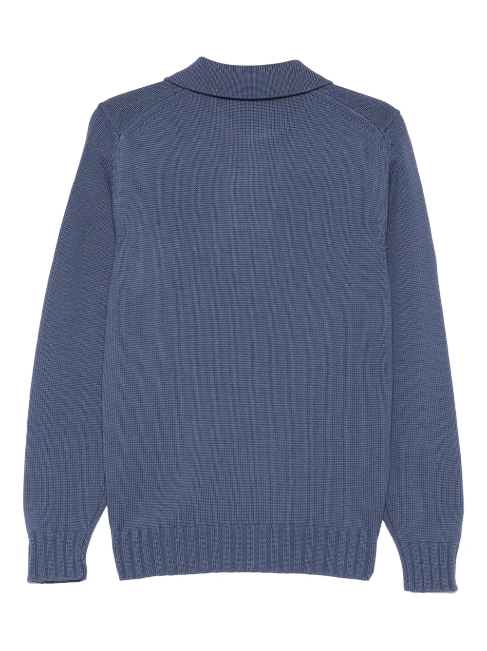 Dell'oglio Poloshirt met kraag - Blauw