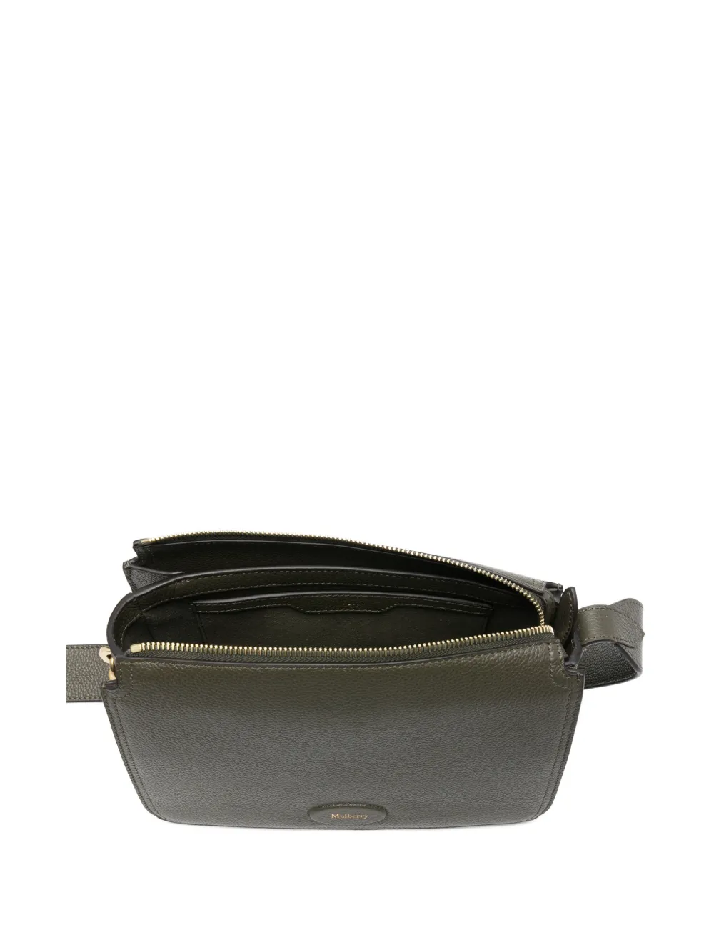 Mulberry Small Billie Leather Cross Body Bag In Green