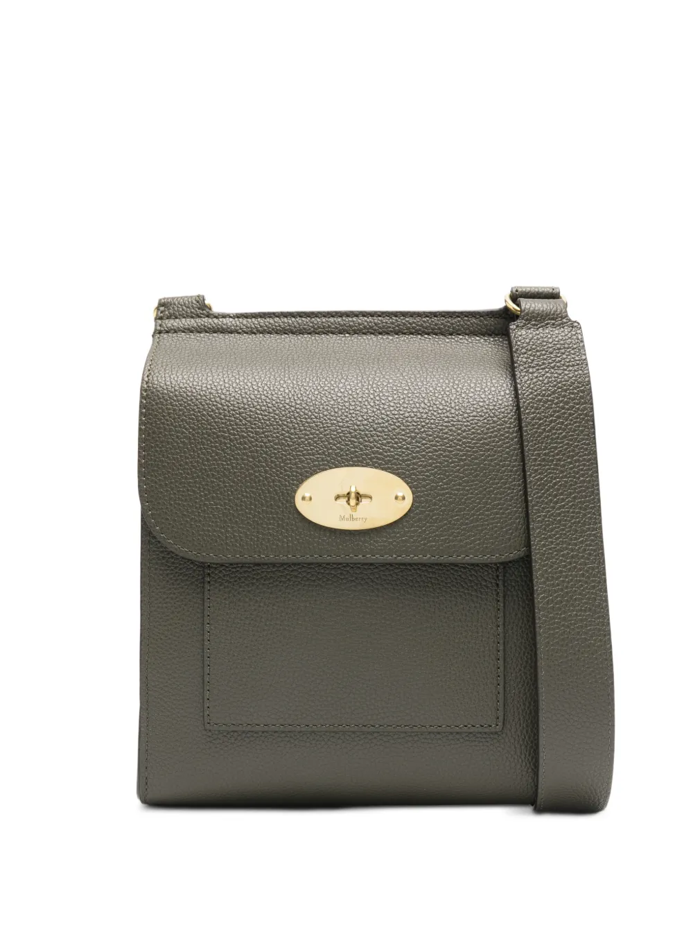 Mulberry small Antony leather satchel bag - Verde