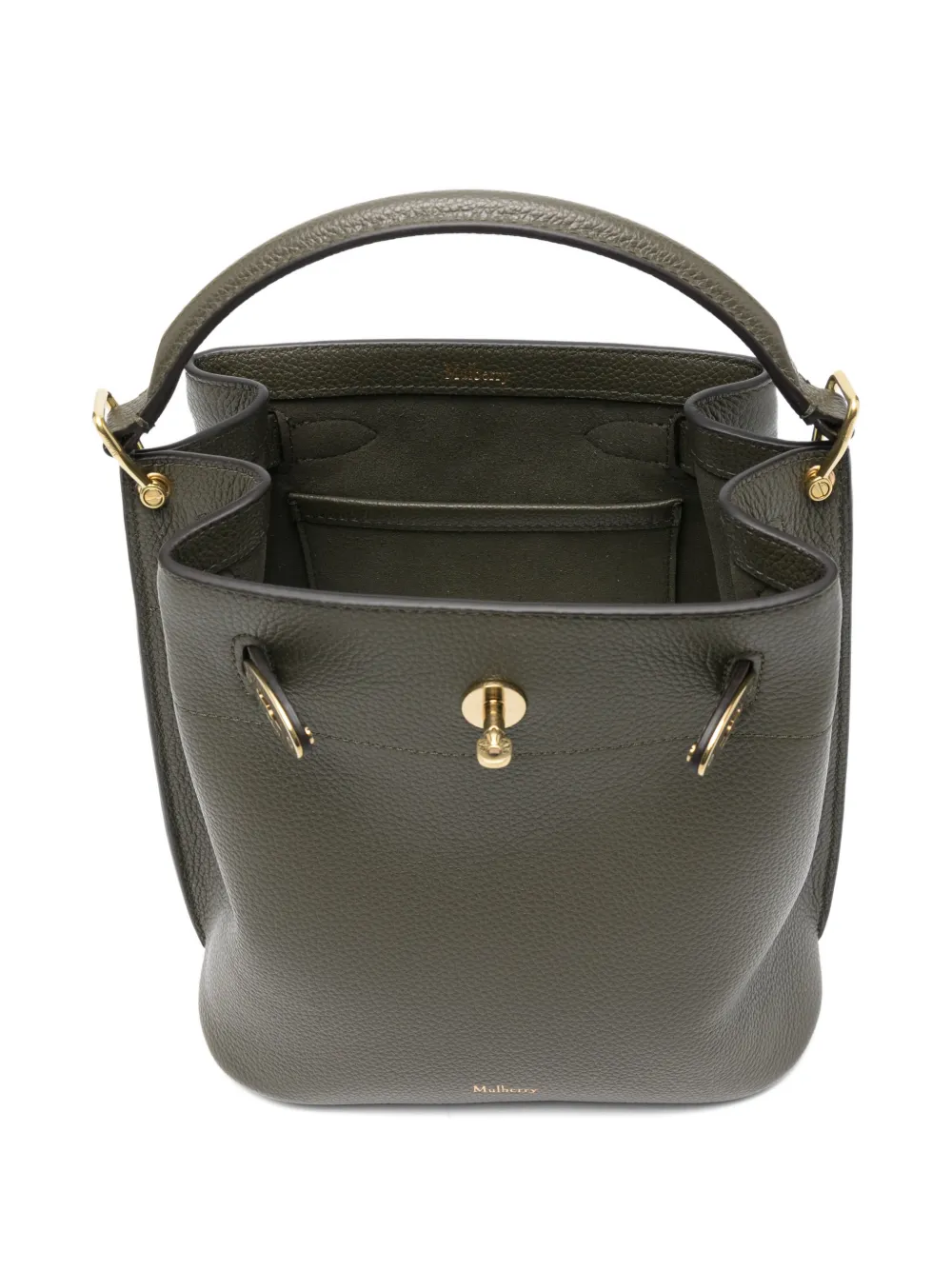 Mulberry Islington kleine boekentas Groen