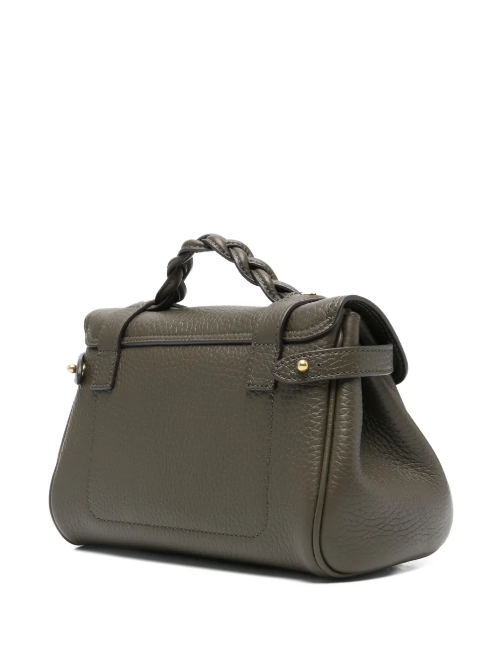 Mulberry Mini Alexa Leather Cross Body Bag In Green