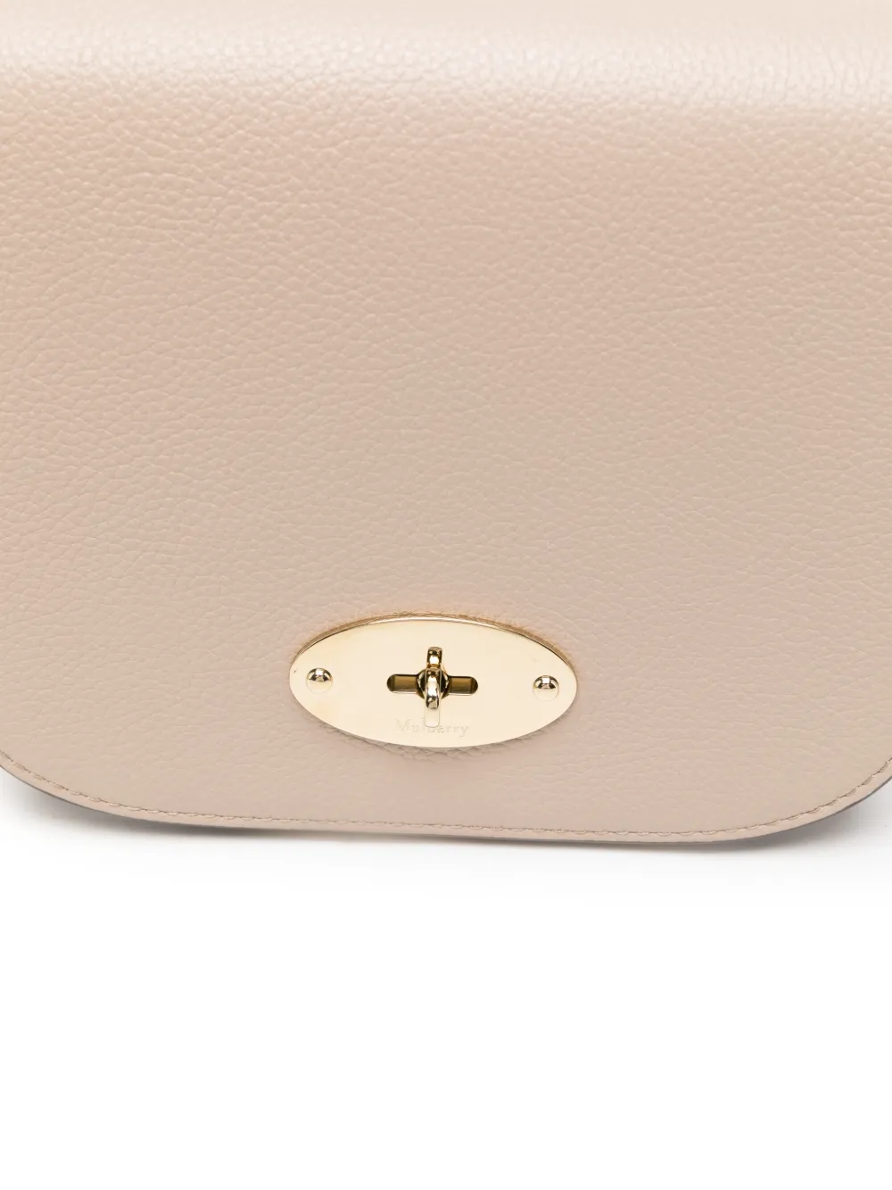 Mulberry Kleine Darley schoudertas met logodetail Beige