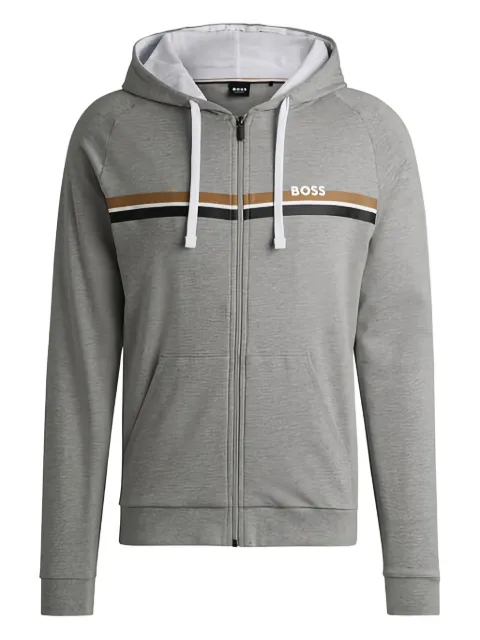 BOSS hoodie con logo estampado