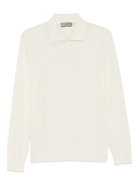 Canali suéter con cuello tipo polo