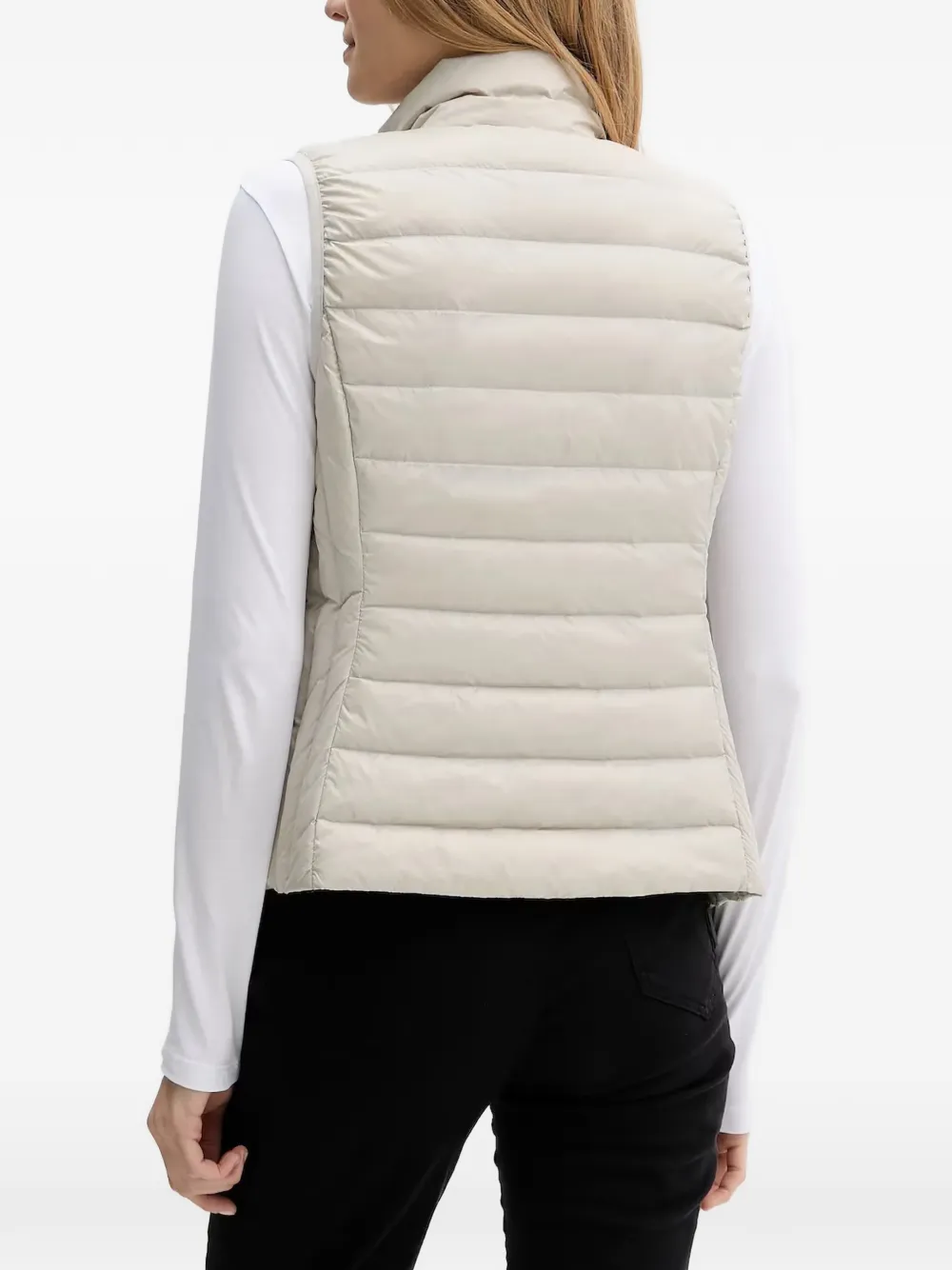  Armani Exchange Zip-fastening Logo-patch Gilet - Neutrals 