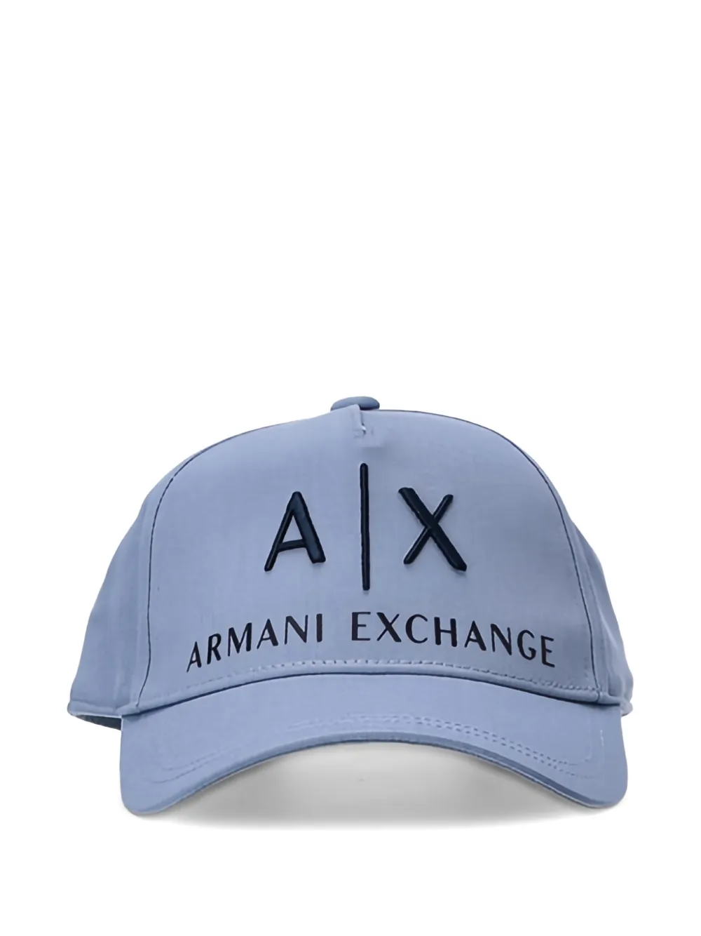 Armani Exchange Logo-embroidered Baseball Hat In Green