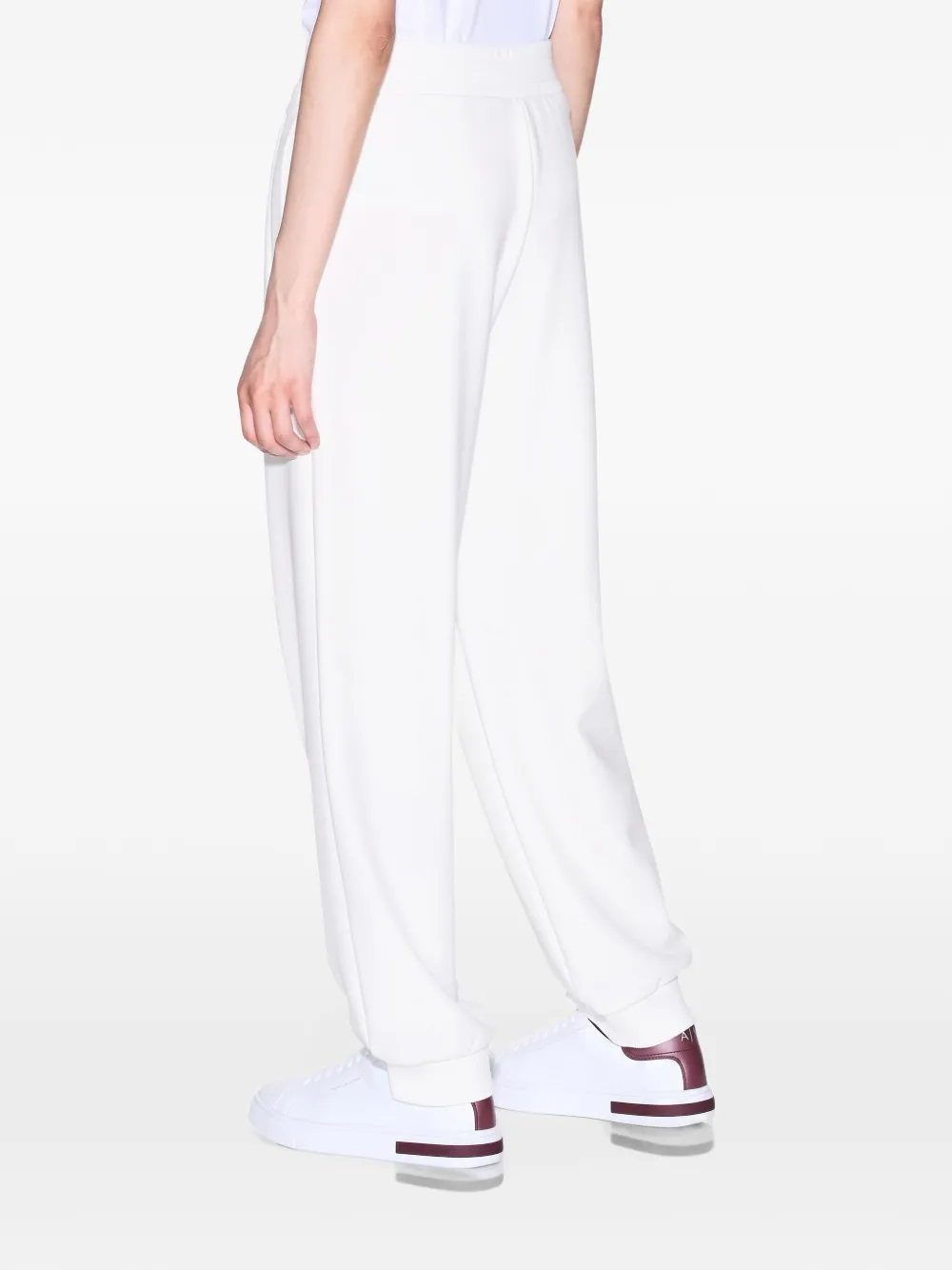 Armani Exchange elasticated-waist track pants Wit