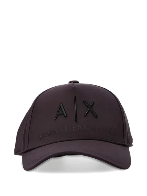 Armani Exchange logo-detail baseball hat