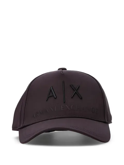 Armani Exchange logo-detail baseball hat