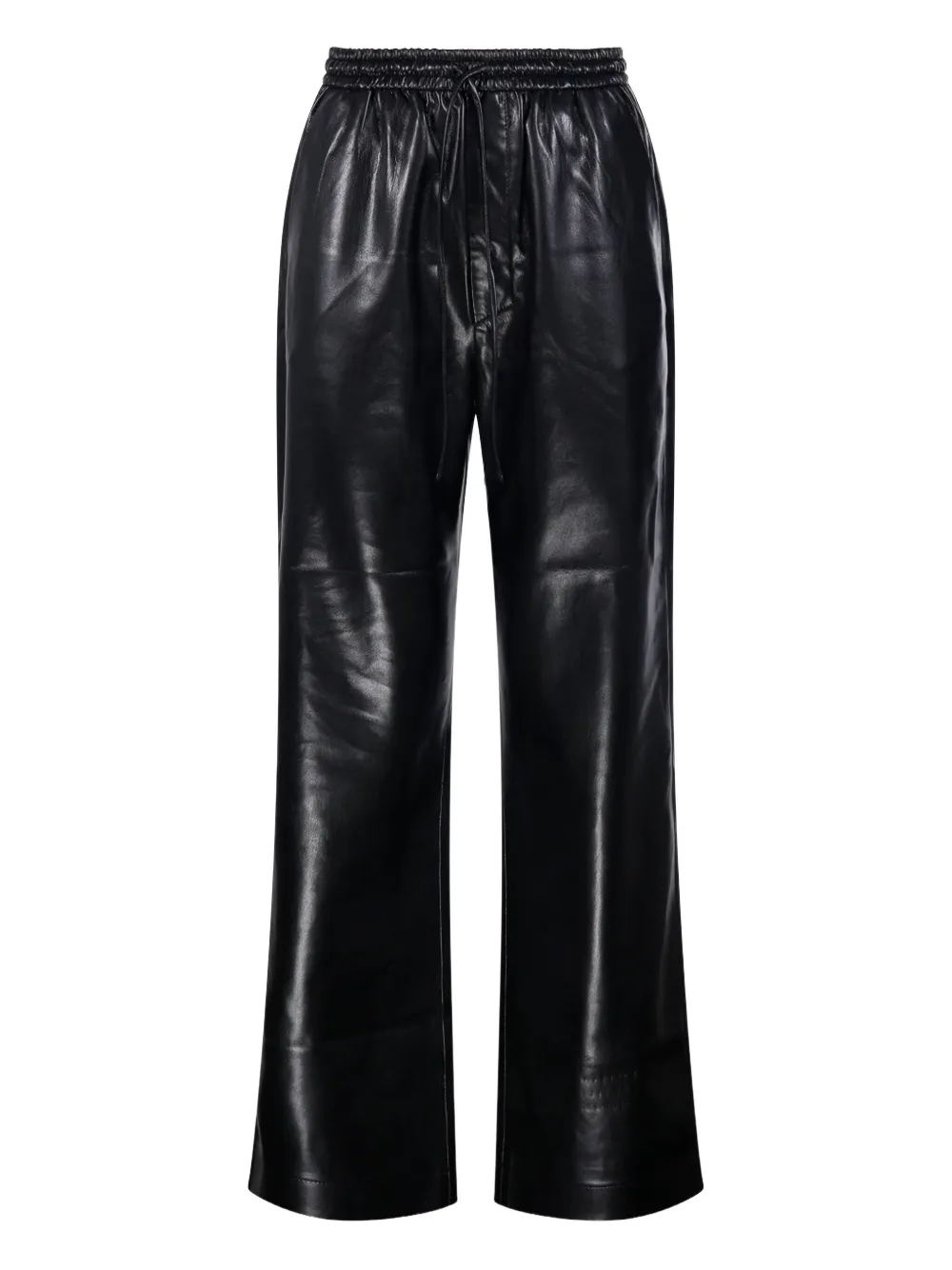 Nanushka drawstring-fastening trousers | Black | Image 1