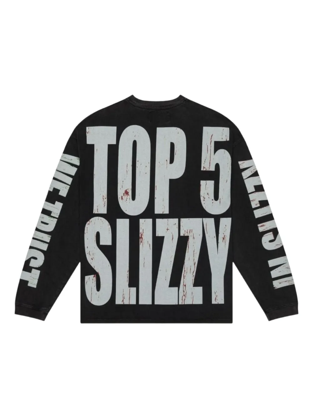 GODSPEED Sweater met lange mouwen en print - Zwart