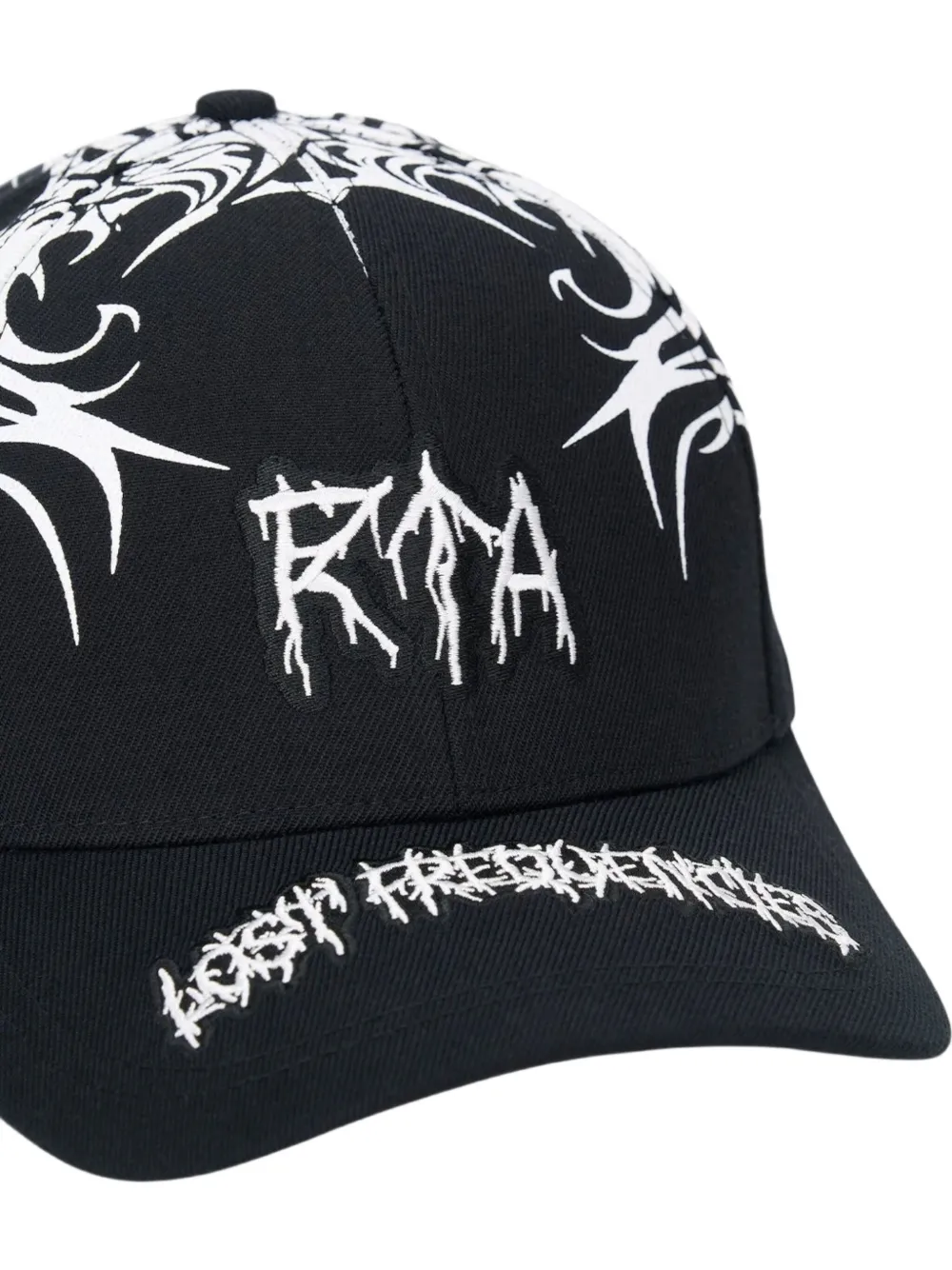 Rta Logo Cyber Sigilism Mars Hat In Blue