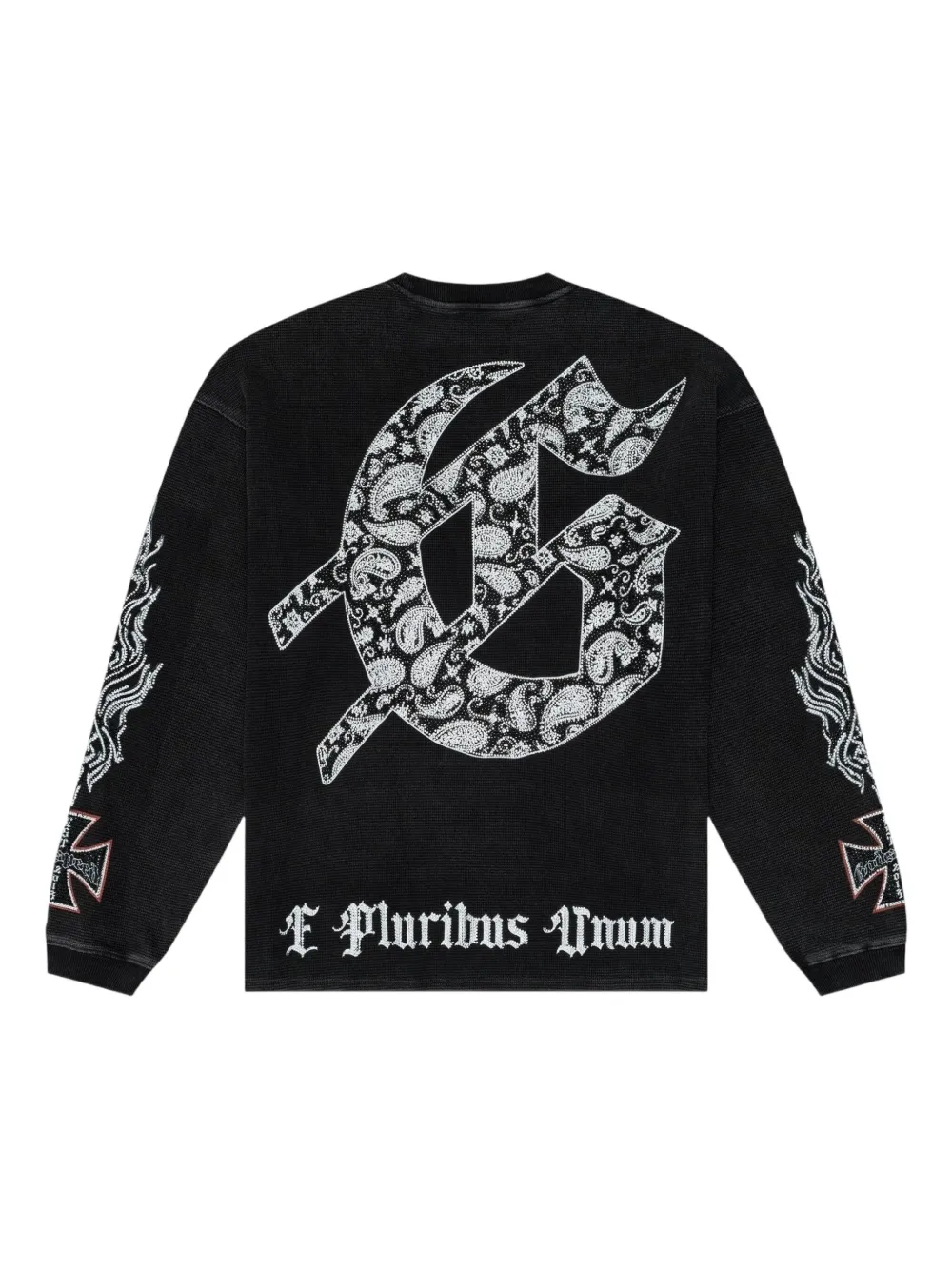 GODSPEED Hollywood Inferno trui met lange mouwen - Zwart