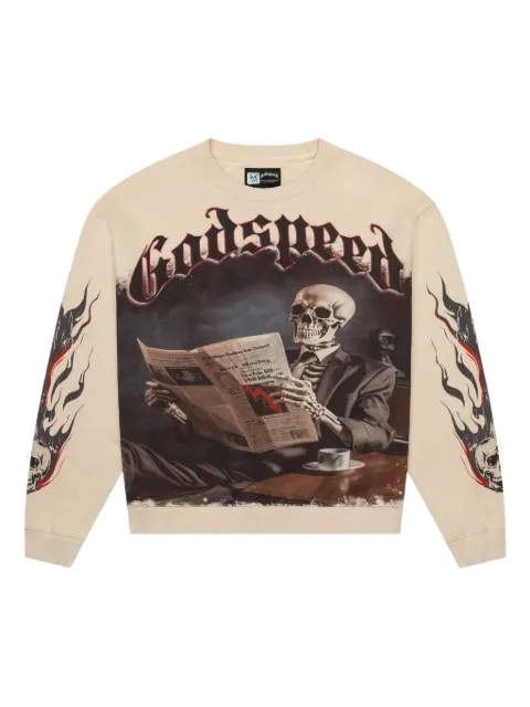 GODSPEED Black Monday crewneck sweatshirt