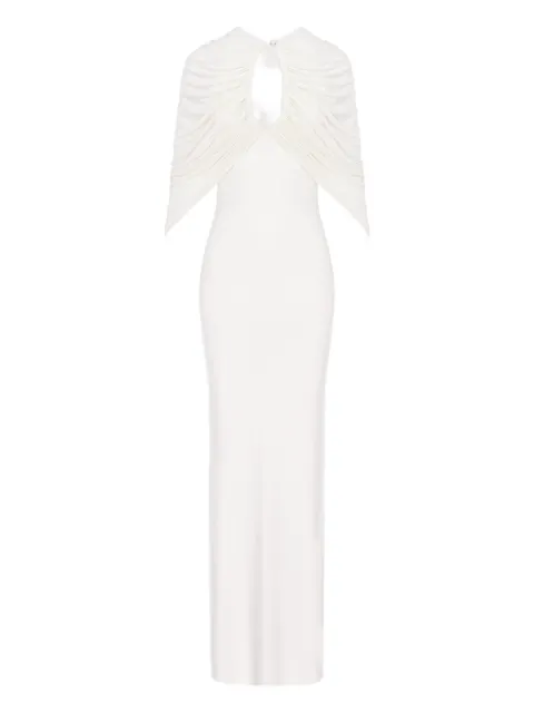 MANURÍ Kokon draped-detail dress