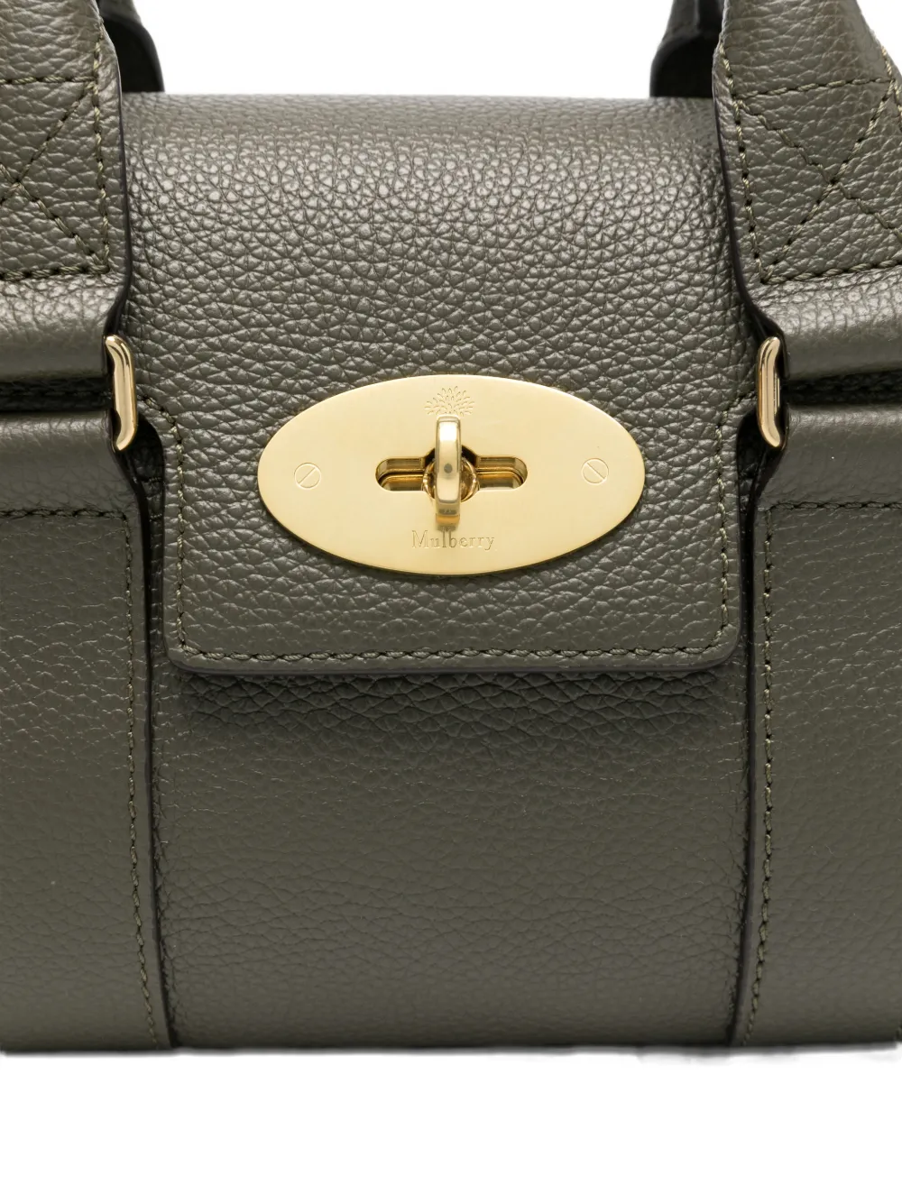Mulberry Bayswater leren shopper Groen